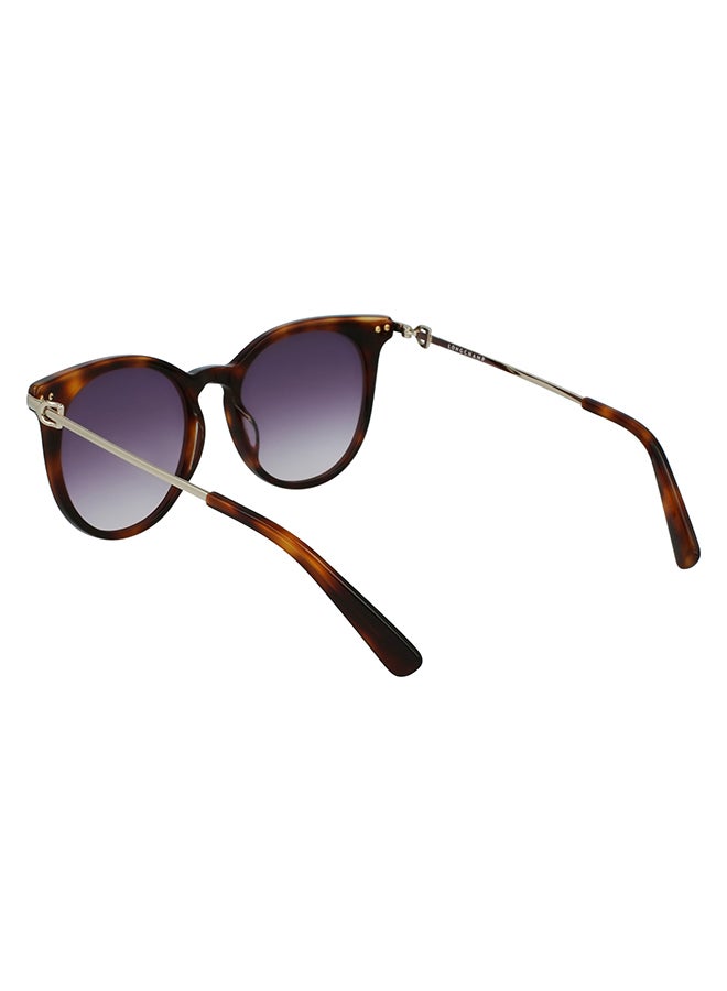 Longchamp نظارة شمسية للنساء للحماية من الأشعة فوق البنفسجية - LO693S-230-5218 - مقاس العدسة: 52 ملم  - Image 3