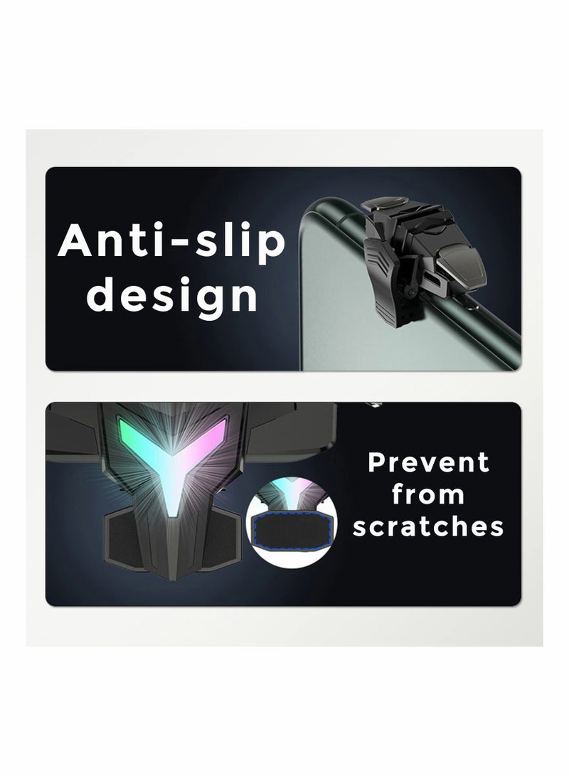 Mobile Game Triggers with Vibration Mode, RGB Zero Latency Mode for iPhone and Android Phones - Image 5