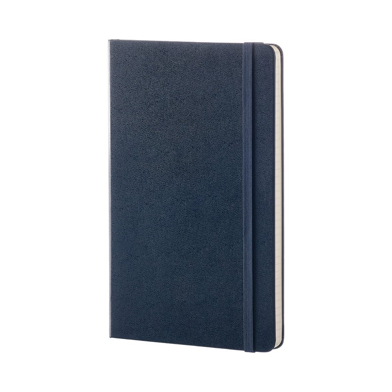 MOLESKINE Large Notebook Dot Grid Pages Sapphire Blue Hard Cover 240 Pages - Image 2