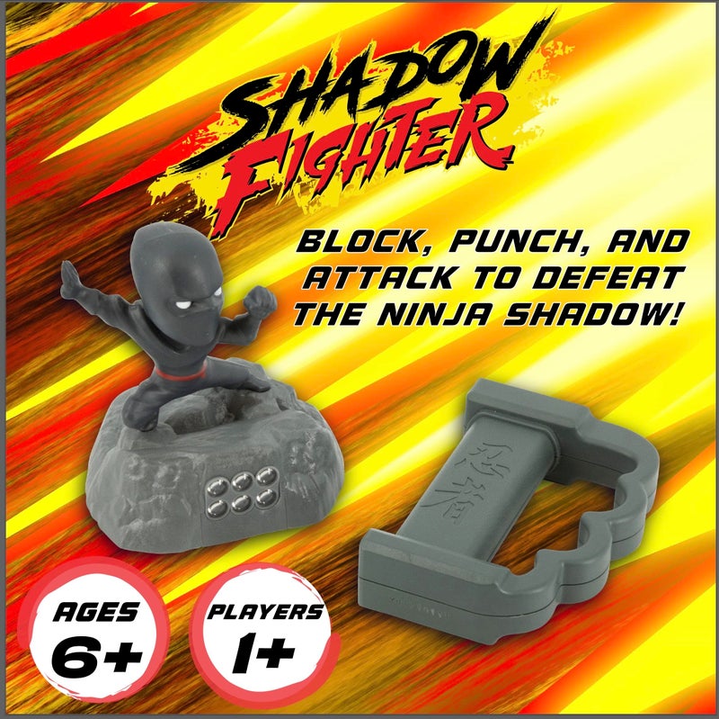 Fotorama Shadow Fighter Game, are You Faster Than The Mysterious Shadow Ninja? Interactive Projector, Knuckle Shadow Punchers, Training Mode, Develops Agility and Quick Thinking, for Ages 4 and Up - Image 3