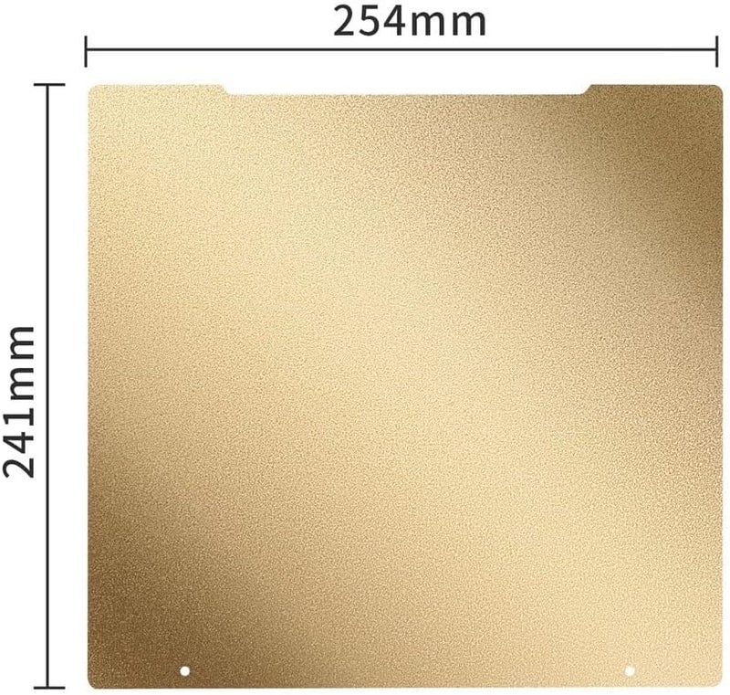 لوحة بناء من الفولاذ الربيعي MK3S PEI مقاس 241x254 مم، ورقة مغناطيسية مزدوجة الجوانب PEO PEI - Image 4