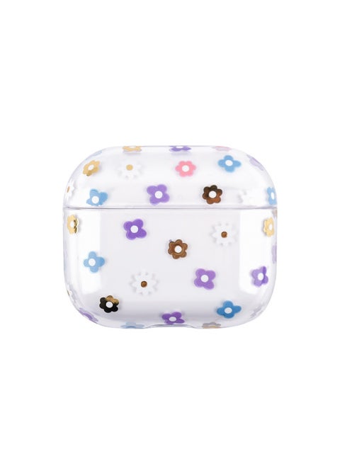 Fresh Airpods 3 Earphone Case 3 Generation Protective Shell For Water Sticker PC For Apple 3 Generation Earphone Case-Color:F12 【pc Bronzing]]-Applicable Model:airpods 3 Headset [2021 New]]