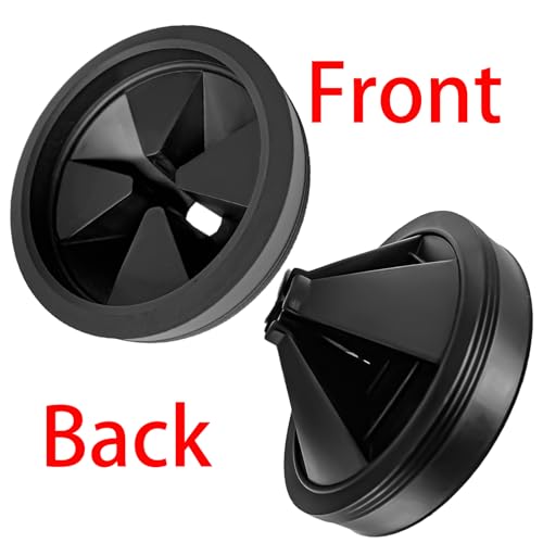 Anglepingping 2pcs 3 1/8 Inch Garbage Disposal Sink Baffle Splash Guard, Garbage Disposal Quiet Cover Splash Guard, Quiet Collar Sink Baffle for Moen, Waste King, Whirlaway, GE Disposer - Image 4