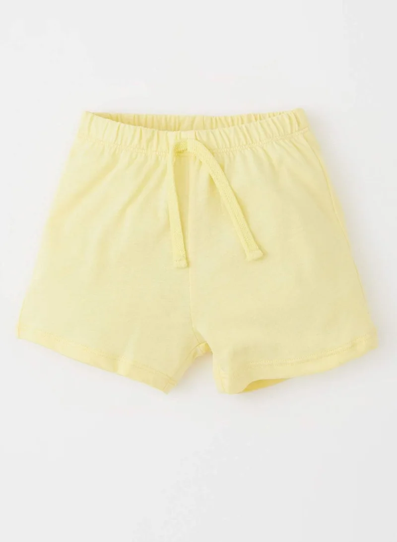 DeFacto Regular Fit Short Sleeve Disney Mickey Mouse Print T-Shirt & Short Set