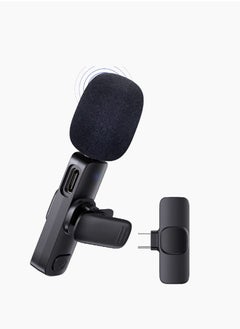 SP Type C Wireless Lavalier Microphone + iPhone Black  - Image 2