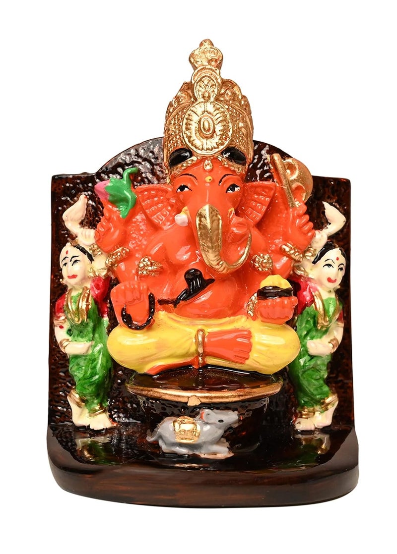 KariGhar Siddhivinayak Ganpati Murti Idol for Car DashboardHomeLiving RoomPuja RoomGifting 10 cm Idol - Image 2