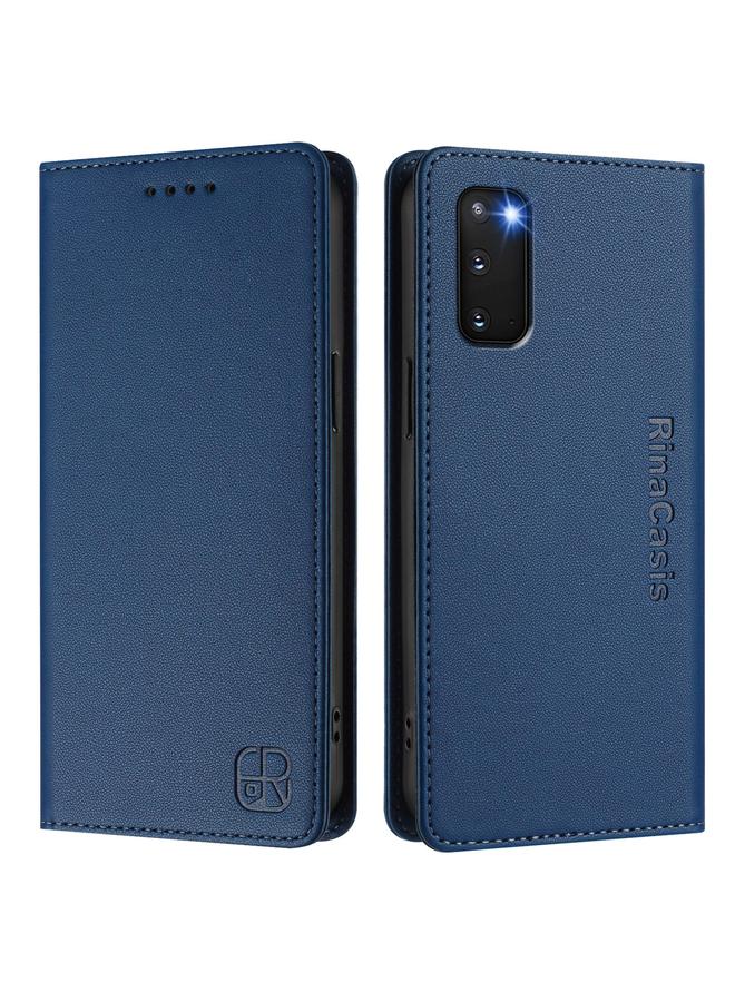 اس-توب جراب هاتف Samsung Galaxy S20 RC01 من الجلد ثنائي الطي مع خاصية الشفط المغناطيسي بتقنية RFID - Image 2