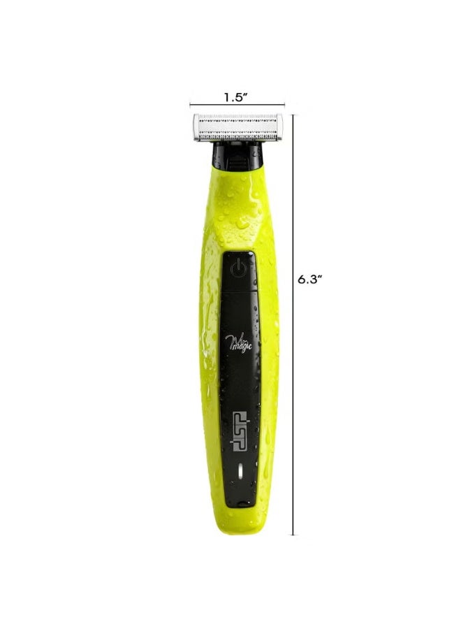 DSP Electric Beard Trimmer and Shaver, Face & Body Hair Trimmer for Men, Travel Lock, Low Noise, Electric Razor for Teen Boys, Facial Trimmer for Men, Waterproof Model 60334 - Image 3