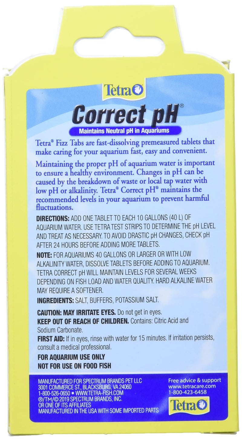 Tetra Correct pH Tablets 8 Count, For aquarium Water - Image 2