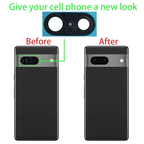 Anglepingping For Pixel 7 Back Rear Camera Lens Glass Replacement for Google Pixel 7 Rear Camera Glass with Pre-Installed Adhesive and Reparing Toolkits - Image 4