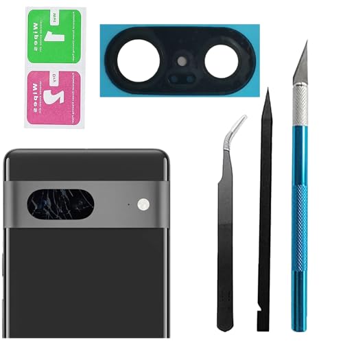 Anglepingping For Pixel 7 Back Rear Camera Lens Glass Replacement for Google Pixel 7 Rear Camera Glass with Pre-Installed Adhesive and Reparing Toolkits - Image 1
