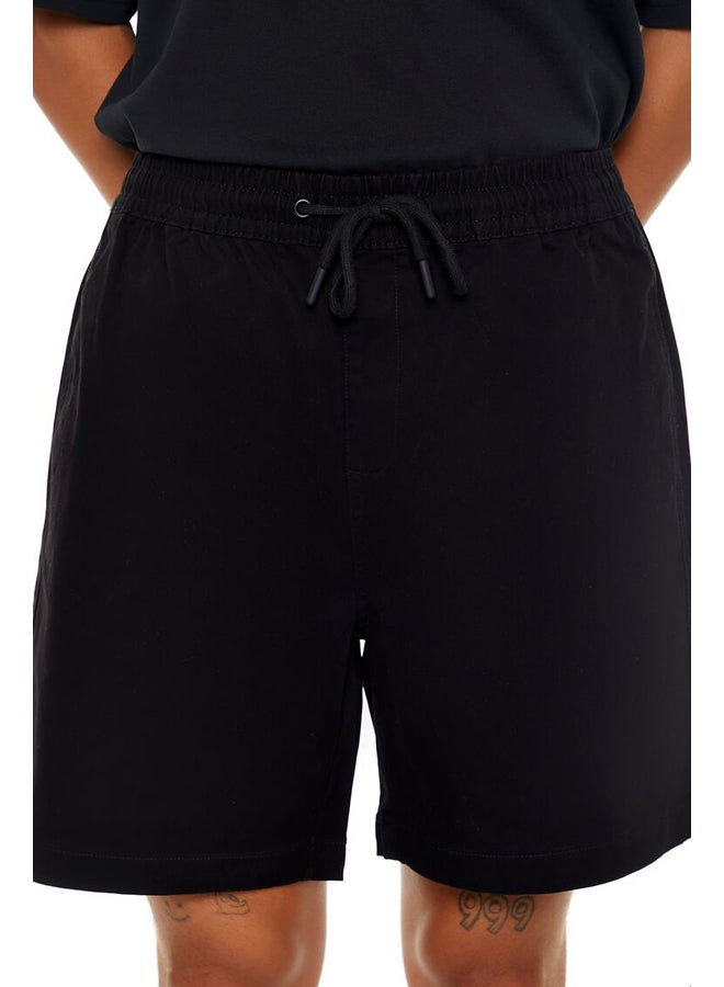 FOREVER 21 Vented-Hem Drawstring Shorts  - Image 1