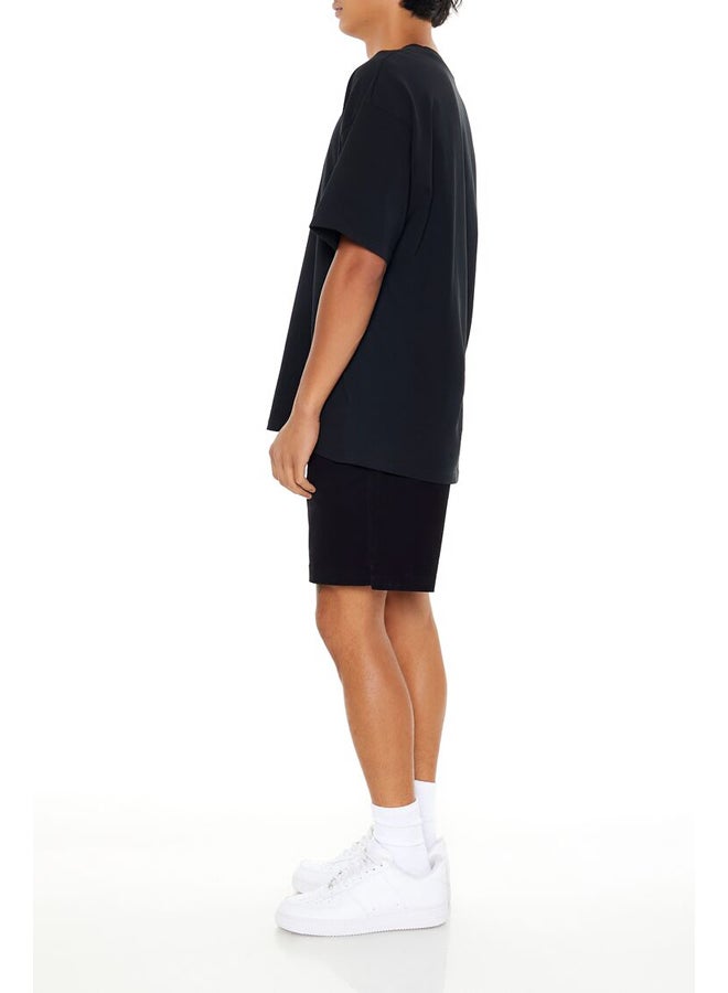 FOREVER 21 Vented-Hem Drawstring Shorts  - Image 4