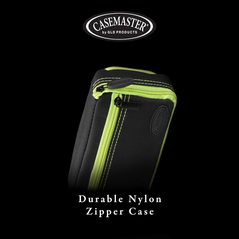 CASEMASTER Plazma Plus, 3 Dart Case for Soft and Steel Tip Darts Features Large Front Mobile Device Pocket, Built-in Storage Tube and Pockets for Flights, Tips, Shafts, and Personal Items - Image 2