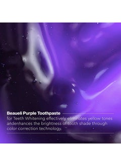 beaueli Purple Toothpaste for Teeth Whitening, Purple Teeth Whitening Toothpaste, Purple Whitening Toothpaste for Adults, Teeth Whitening Purple Toothpaste, Teeth Whitening Purple 30ml  - Image 4