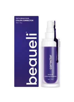 beaueli Purple Toothpaste for Teeth Whitening, Purple Teeth Whitening Toothpaste, Purple Whitening Toothpaste for Adults, Teeth Whitening Purple Toothpaste, Teeth Whitening Purple 30ml  - Image 1