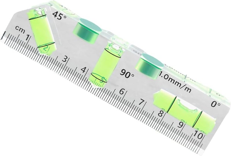 102x25x15MM 90 180 Degree Bubble Level Tool For Mechanics Picture Hanging Construction Check - Image 1