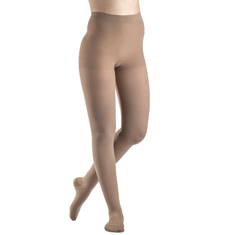 sigvaris جوارب ضاغطة مفتوحة الأصابع للنساء من SIGVARIS DYNAVEN 20-30 مم زئبقي - Image 3
