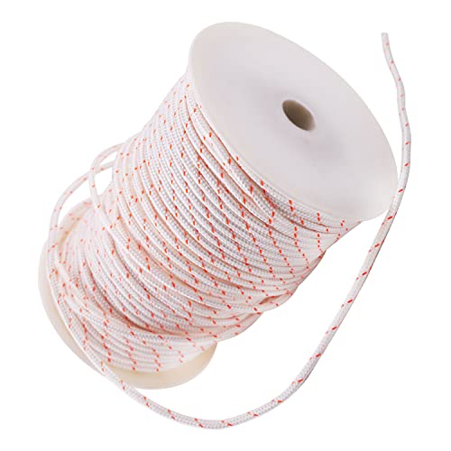 Mtanlo Recoil Starter Rope Pull Cord 45mm 100Meter for Stihl Husqvarna Echo Poulan Homelite McCulloch Sears Craftsman Trimmer Edger Brush Cutter Lawn Mower Chainsaw - Image 1