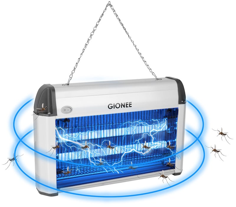 GIONEE 1 Ft Electric Bug Zapper Fan | 4000V High Current Fly & Insect Killer with UV Blue Light | Indoor Insect Control for Home & Commercial Use (Not for Mosquitoes) - Image 1