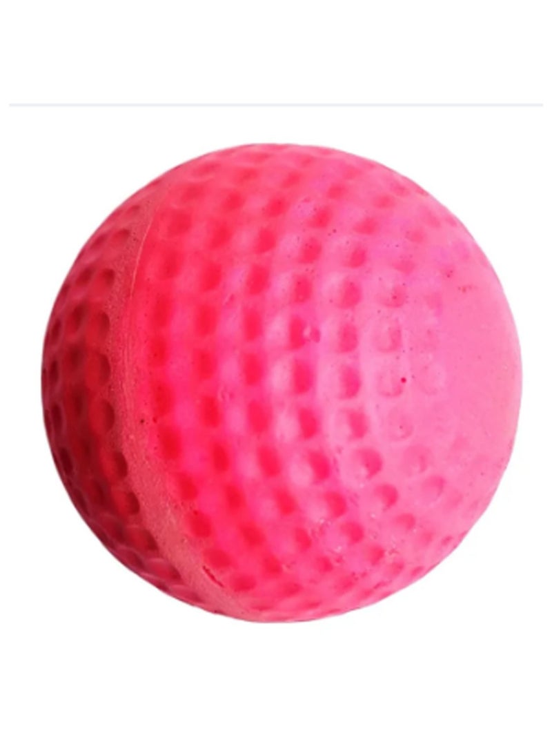 Generic PU Dimple Soft Tapeless Tennis Cricket Ball - Perfect for Indoor &Street Cricket