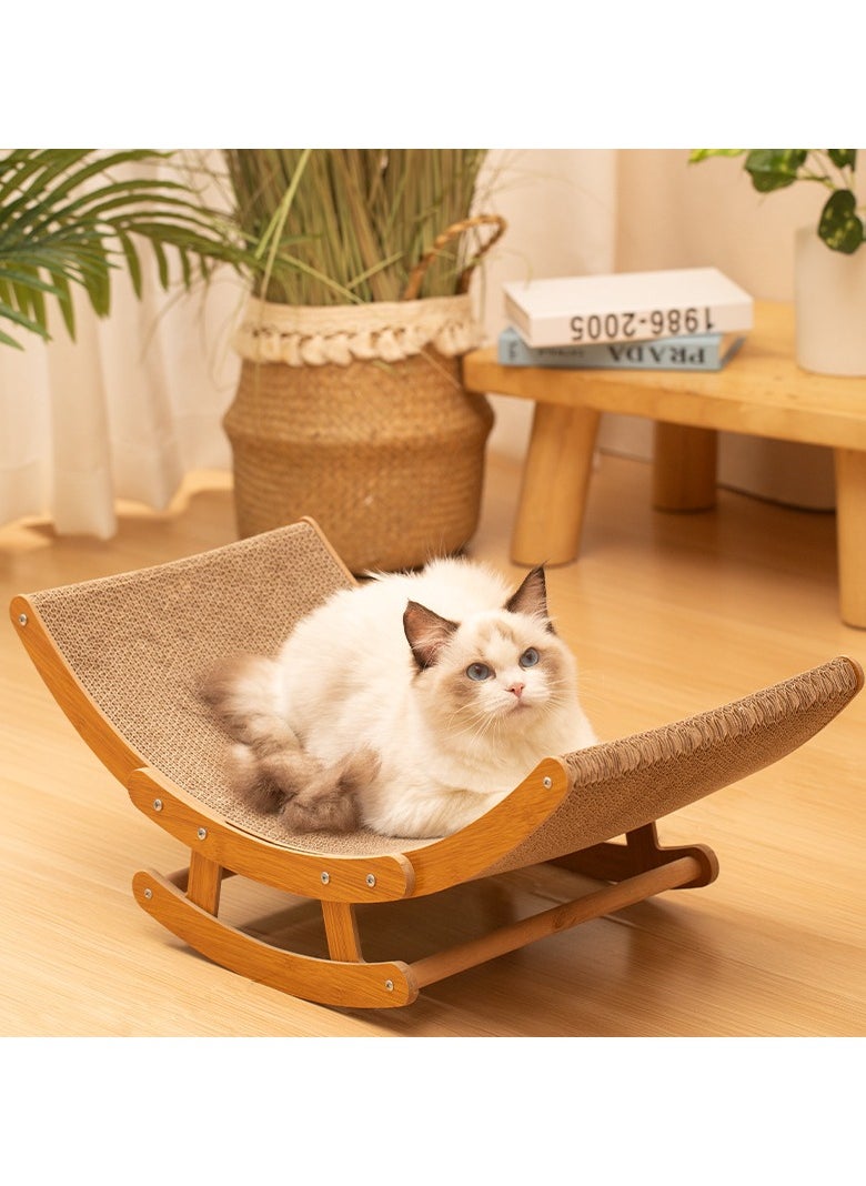 Generic - 1 Pcs Wooden Cat Scratching board, Cat chair and sofa, Scratch resistant - Image 1