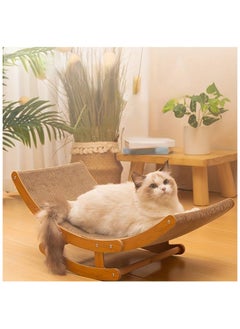 1 Pcs Wooden Cat Scratching board, Cat chair and sofa, Scratch resistant