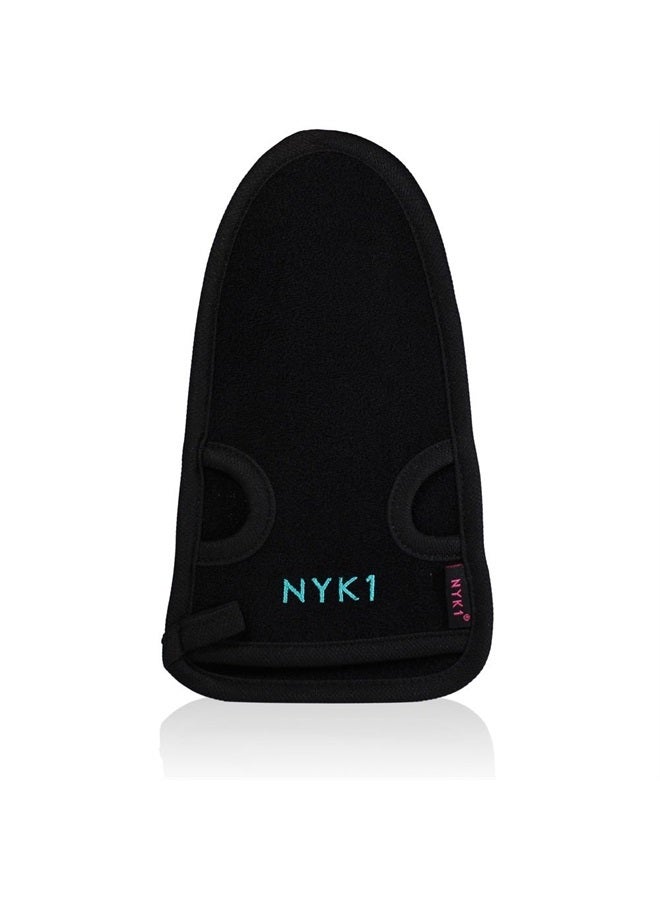 NYK1 secrets NYK1 Exfoliating Glove Exfoliating Body Scrubber (Black) Cleansing Exfoliating Mitt Dead Skin Remover for Body Exfoliator Glove - Exfoliating Gloves for Body and Face Perfect for Home Bath Shower - Image 5