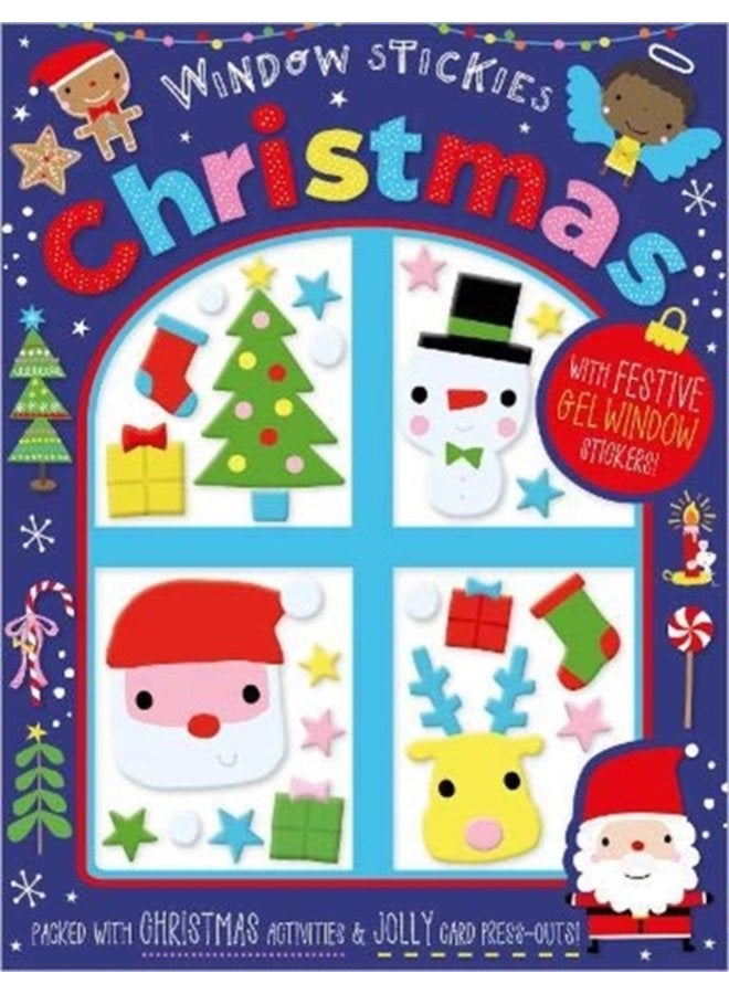 Window Stickies Christmas - Paperback