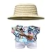 Clothes for 67in17cm Doll 4Piece Set Summer Vacation Style Outfit for 67in17cm Dolls Doll Clothes SetIncludes Hat ShortSleeve Shirt Pants and Miniature Guitar SV02 - Image 2