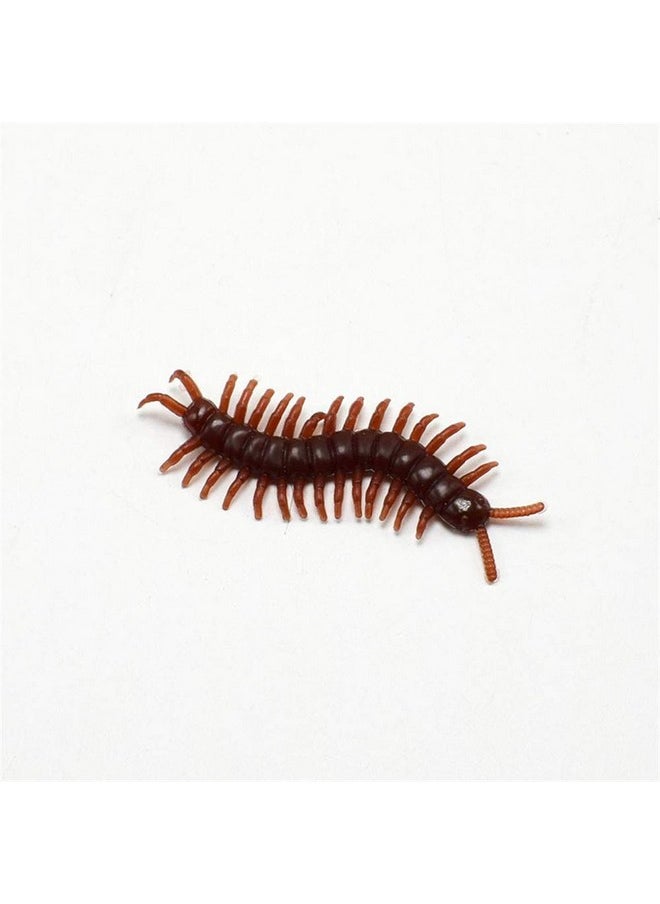 Wendy Mall 20Pcs/Set Imitation Insects Fake Centipede Toys Realistic Bugs Prank Joke Gift For April Fools Day Scary Mischief Halloween Party Decoration (M)  - Image 3