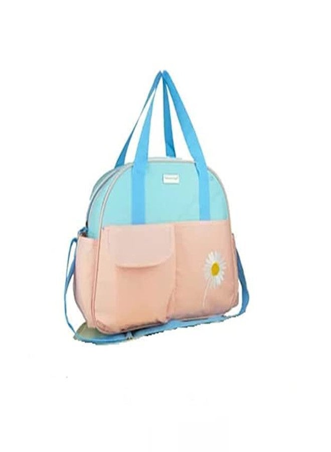 VATTU Sunflower bag combo Baby diaper handbag baby nursing diaper tote bag mother's travel waterproof hand bag mother hospital bag (Multicolor) - Image 2