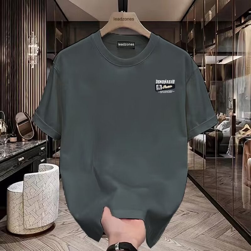 Korean Style 2024 Short-Sleeved T-Shirt Men'S Trendy Casual Half-Sleeved Top Loose Casual Trendy Brand T-Shirt - Image 5