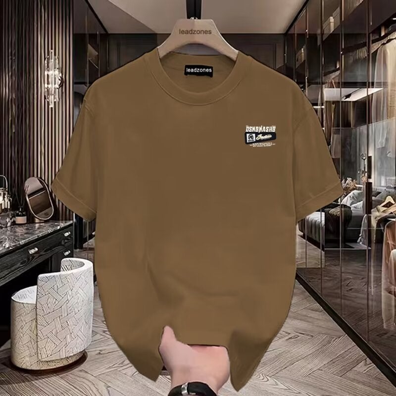 Korean Style 2024 Short-Sleeved T-Shirt Men'S Trendy Casual Half-Sleeved Top Loose Casual Trendy Brand T-Shirt - Image 3