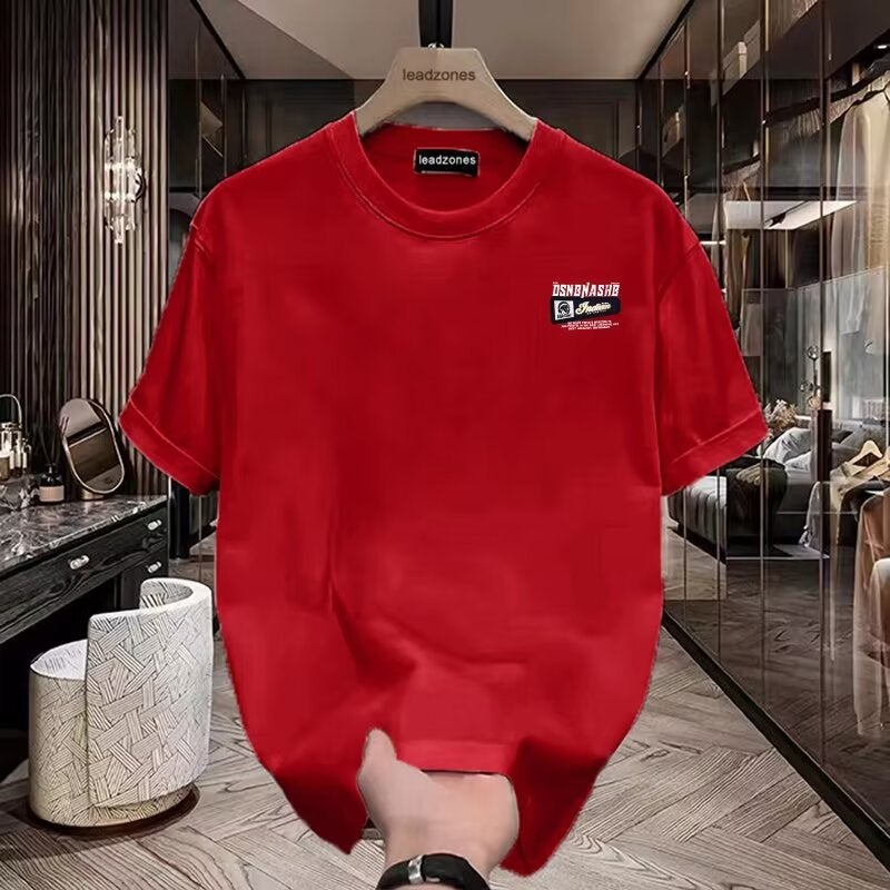 Korean Style 2024 Short-Sleeved T-Shirt Men'S Trendy Casual Half-Sleeved Top Loose Casual Trendy Brand T-Shirt - Image 4