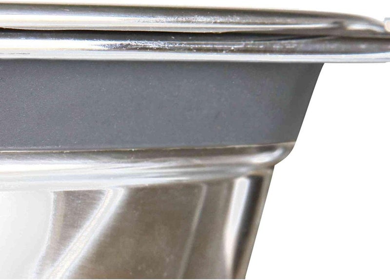 Trixie Eat on Feet Anti-Rattle Steel Bowl Set for Dogs - 900ML - Image 3