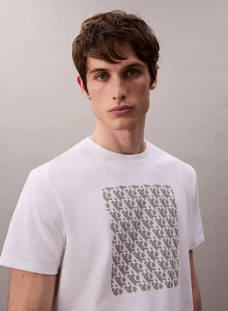 Calvin Klein Jeans Monogram Logo Easy Tee