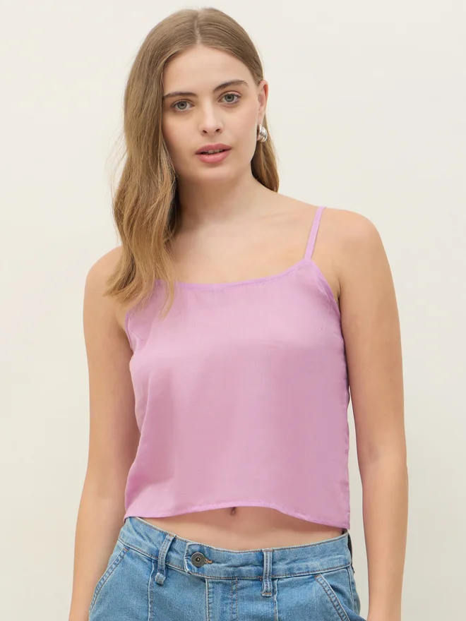 Styli Styli Schiffli Short Sleeve Shirt with Scallop Hem