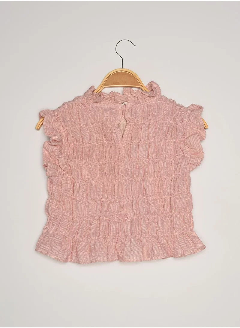trendyol Ruffle Detail Knitted Top