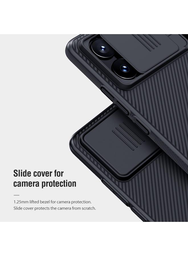 Nillkin Case For Xiaomi Redmi K70E / Poco X6 Pro 5G Black Mirror Series Camshield PC Phone Case - Image 4