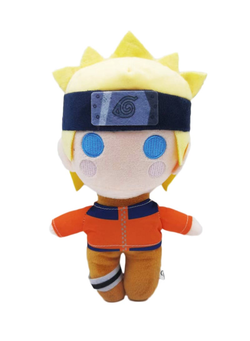 New Naruto Plush Toy Classic Cartoon Peripheral Doll (Q Version Shy Naruto) - Image 1