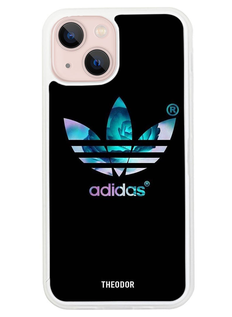 Theodor Protective Case Cover For APPLE IPHONE 14 Colouful Addidas(White Bumper) - Image 1