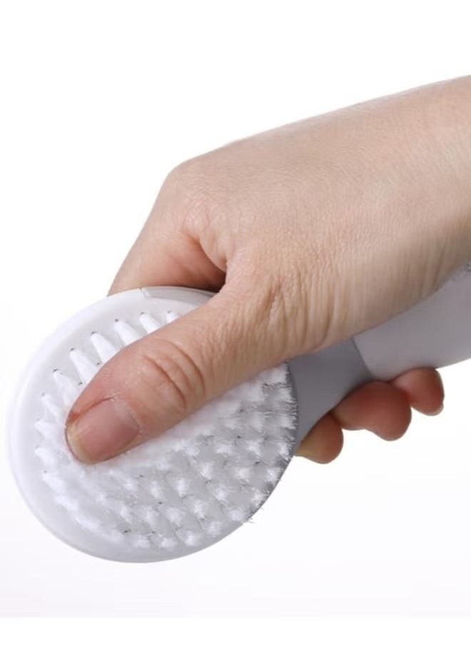 Gonice Comb And Brush Set-White/Grey  - Image 3