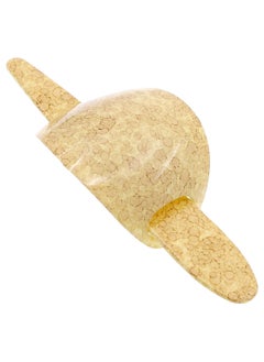 CAMILA Camila Paris CP3244 French Hair Bun Holder Cover Cap Hair Updo, Yellow, Hair Pin Thru, Strong Hold Grip Hair Clips for Women, No Slip and Durable Styling Girls Hair Accessories, Made in France 