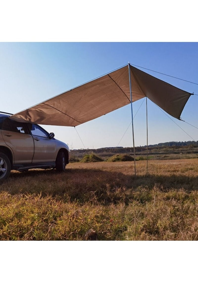 SUV Tent: 300 * 200cm Size - Durable Weather-resistant Material Car Canopy for Outdoor Camping & Vehicle Side Shelter - Image 2