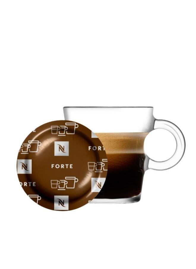 Nespresso - NESPRESSO Professional Capsules Pods - 50 Capsules Forte - Image 1