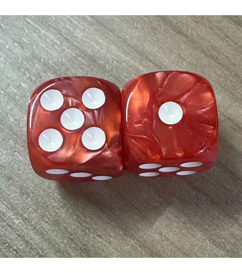 مجموعة نرد أكريليك متعدد السطوح مكونة من 5 قطع باللون الأزرق لألعاب RPG وMTG وDND اللوحية - Image 5