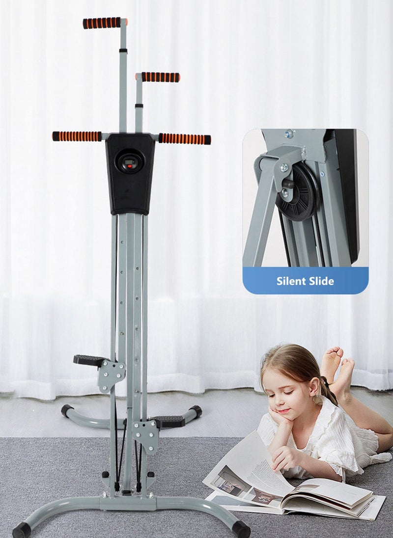 ETG Silent Portable Climber - Smart LCD/8-Level Adjustable/Home Gym Solution for Saudi Families - Image 2