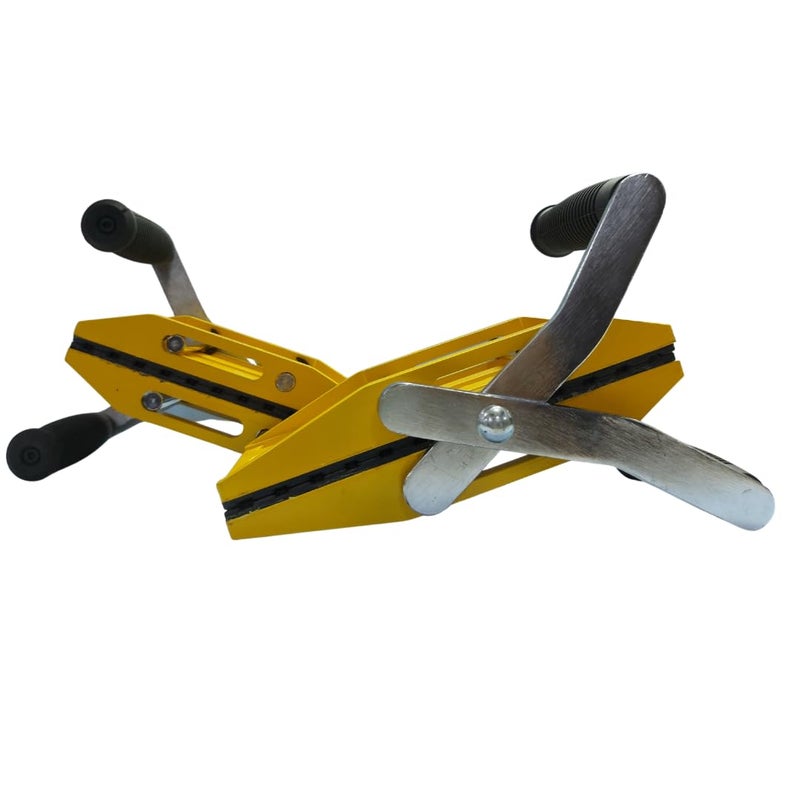 FACILE 2 PACK Double Handed Granite Carrying Clamps Stone Panel Carrier Lifting Tool Capacity 200Kg Transporting Heavy Duty Stone Tile Glass Carry for Glass Quartz Slab Marble040mm MM2MM Products  - Image 2