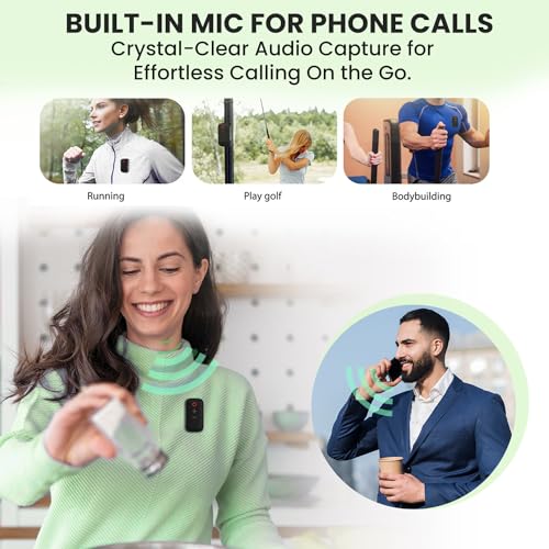 Portronics Talk Three Wearable Bluetooth Speaker with Mic, Magnetic/Spring Clip-On, Upto 10Hours Playtime, IPX5 Water/Dust Resistant, Bluetooth 5.3v, Big Buttons, Portable Speaker with Microphone - Image 3